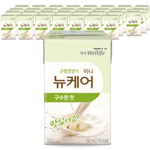 대상웰라이프 뉴케어 미니 구수한맛, 32개, 150ml