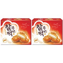 청우식품 찰떡쿠키 오리지날 12p, 2개, 258g