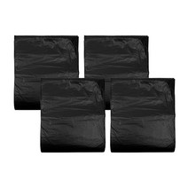 월드크린 분리수거 배접 비닐봉투 검정 20p, 40L, 10개