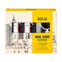 보카스 손 발톱 깎이 세트 BCS-400, 레드, 1세트