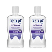 가그린 스트롱 구강청결제, 750ml, 2개