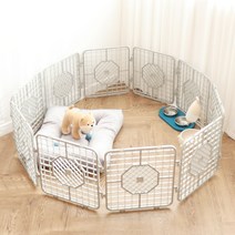 노마진 반려동물 울타리 10p, 모던그레이