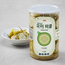 나무새 새콤달콤 오이피클, 1kg, 1통