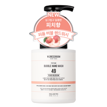 더블유드레스룸 저자극 퍼퓸 버블 핸드워시 No.49 피치블러썸, 300ml, 1개
