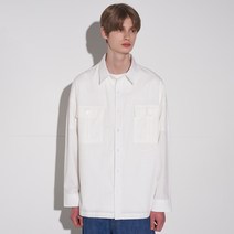 브이투 남성용 OVERFIT BANDING TWO POCKET SHIRT JACKET