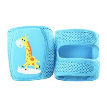 베베니즈 기린메쉬쿠션 무릎보호대, 블루기린, 1세트