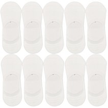이중쿠션 안벗겨지는 두꺼운 스포츠 덧신 페이크삭스 10개 묶음 여성용
