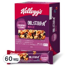 에너지바K 베리앤넛, 30g, 60개