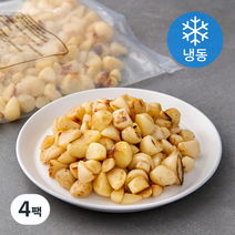 푸드야 구운마늘 하프컷 (냉동), 500g, 4팩