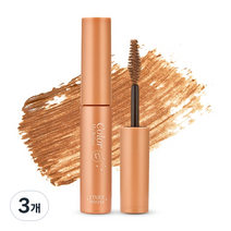 에뛰드 청순 거짓 아이브라우 카라 4.5g, 2호 라이트 브라운, 3개