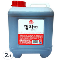 사조해표 멸치 액젓, 9kg, 2개
