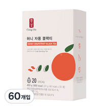 공차 허니자몽블랙티, 20g, 20개입, 3개