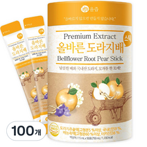 올즙 올바른 도라지배스틱, 100개, 15ml