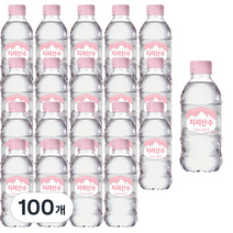 아워홈 지리산수 핑크, 330ml, 100개