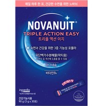 노바뉘 트리플 액션 이지 타트체리맛 30p, 1개, 90g