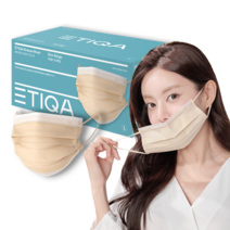 ETIQA 브리즈 마스크 성인용, 30개입, 1개, 베이지