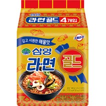삼양라면 골드 120g, 4개