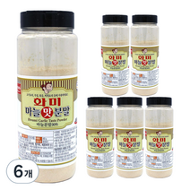 화미제당 마늘맛 분말, 400g, 6개
