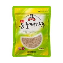 배대감 국산 통 들깨가루, 1개, 200g