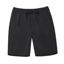 베이직하우스 남성용 폴리 쿨터치 풀밴딩 반바지 HUHP3103