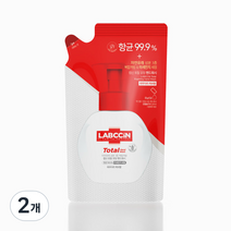 랩신 토탈 핸드워시 리필 파우더리허브향, 450ml, 2개