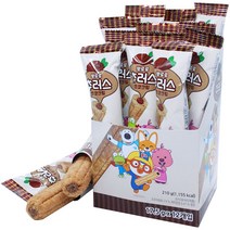 뽀로로 츄러스 초코크림, 17.5g, 12개