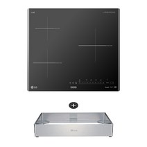 LG전자 빌트인 디오스 인덕션 전기레인지 3구 + 프리스탠딩 15cm, BEI3GQUO, 방문설치