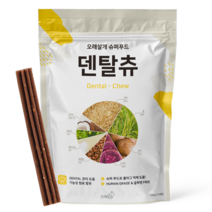오래살개 슈퍼푸드 덴탈츄 개껌 15p 120g, 1개, 슈퍼푸드야채