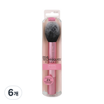 리얼테크닉 블러쉬 브러쉬, Pink, 6개