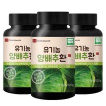 참다움 유기농 양배추환, 120g, 3개입