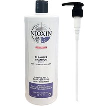 니옥신 3D 케어 시스템 클렌저 샴푸 손상모 초기 No.5 + 펌프, 1000ml, 1개