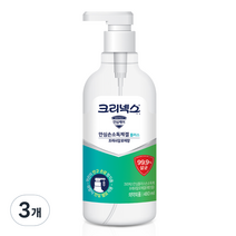 크리넥스 안심손소독제겔플러스 프레쉬알로에향, 480ml, 3개