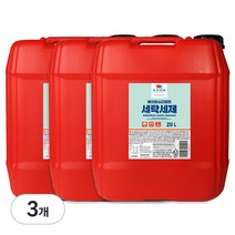줌 베이직 베이킹소다 담은 액체세탁 세제, 20L, 3개