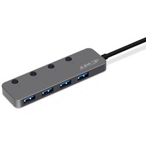 주파집 3.1 USB 허브 1.2m JP-HUB200, 혼합색상