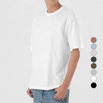 시티파이 릴렉스핏 라운드넥 16수 반팔 티셔츠
