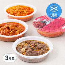 한끼의품격 한품 덮밥소스 A 소불고기 210g + 제육덮밥 210g + 김치짜글이 200g 세트 (냉동), 3세트