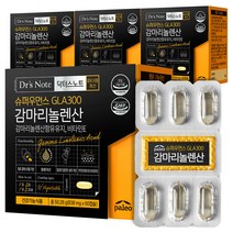 팔레오 닥터스노트 슈퍼우먼스 GLA300 감마리놀렌산 50.28g, 60정, 4개