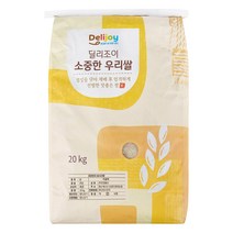 딜리조이 소중한 우리쌀 (상등급 2022년산), 20kg, 1개