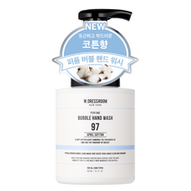 더블유드레스룸 저자극 퍼퓸 버블 핸드워시 No.97 에이프릴코튼, 300ml, 1개