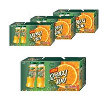 자연은 고칼슘 오렌지 100, 180ml, 48개