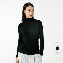 JAJU(자주) 여성용 HEAT 터틀넥
