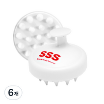 트리플에스 두피마사지 샴푸브러쉬, 6개