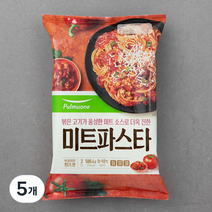 풀무원 생미트스파게티 2인, 588.4g, 5개
