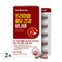 뉴트리원 프리미엄 혈당 건강 바나바 25.8g, 2개