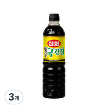 [삼화] 맑은 국간장, 900ml, 3개