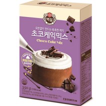 백설 초코케익 믹스, 350g, 1개