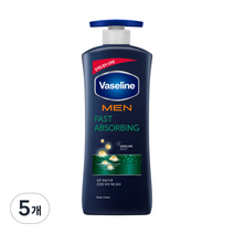 바세린 맨 리페어링 모이스처 로션, 400ml, 5개