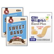 네오메디제약 스위트 키즈밴드 표준 16매 2p + 밴드플러스에이 혼합 50매, 1세트