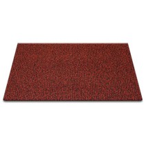 순수 코일현관매트 60 x 90cm 두께 20mm, 레드 + 블랙, 1개