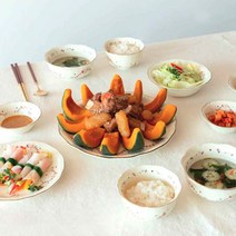 로얄스탠리 엔틱 2인 홈세트 10p, 아이보리, 7종